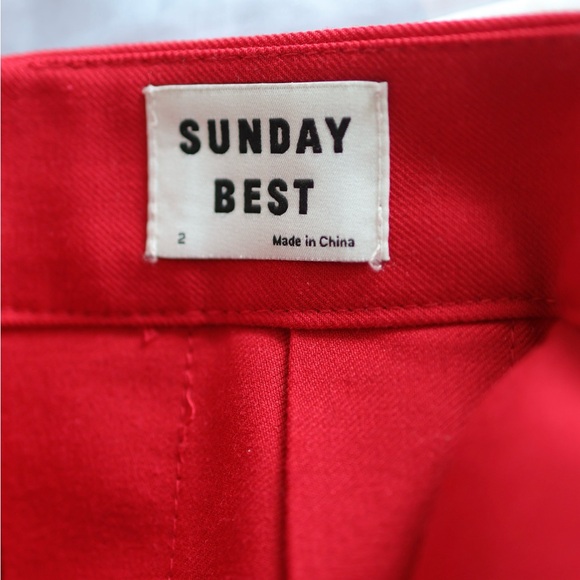 Sunday best red skirt - Picture 2 of 2